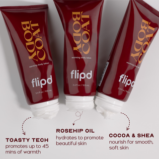 BodyCoat Warming Body Lotion - Thermogenic Moisturizer for Chilly Moments