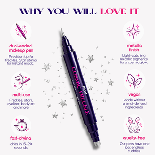 Cosmic Freckle 2-in-1 Metallic Freckle Pen + Star Stamp